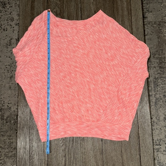 By Anthropologie Damiana Pullover Top Coral - Picture 11 of 14